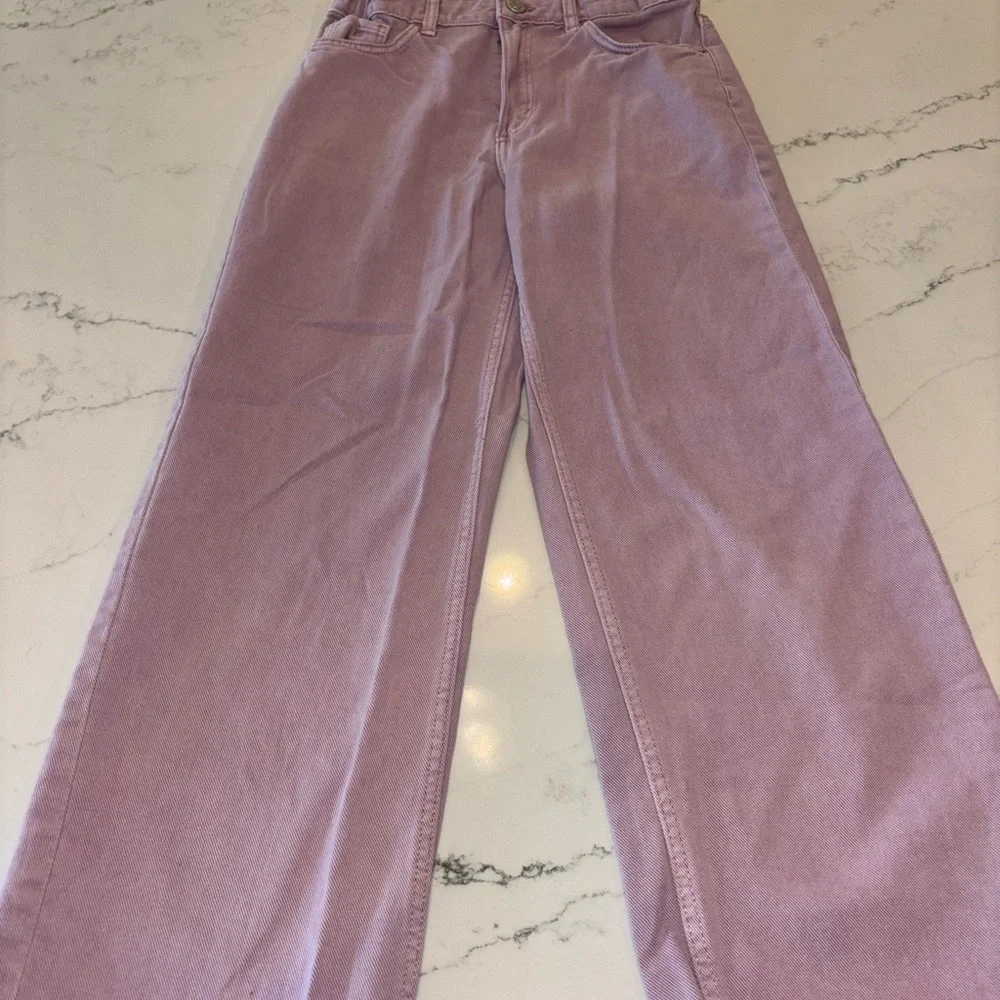 H&M Kids Lavender Straight Leg Pants